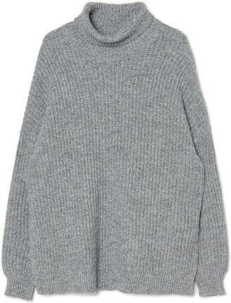 Cropp - Szary sweter z golfem - Szary