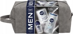Zdjęcie Nivea Men Silver Control Zestaw Prezentowy Kosmetyków Męskich Z Kosmetyczką - Żary
