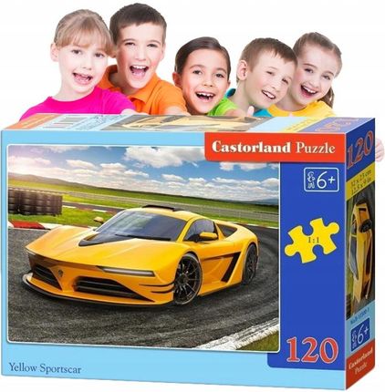 Castorland Puzzle Dla 7 Latka Samochody 120El.