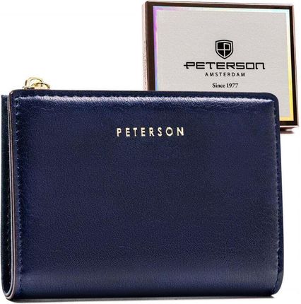 Mały portfel damski ze skóry ekologicznej — Peterson