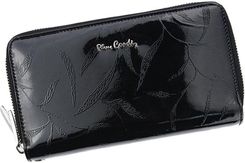 Portfel damski skórzany PIERRE CARDIN 02 LEAF 118 Czarny
