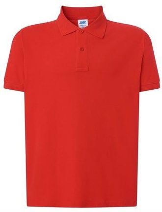 Koszulka Polo męska polówka Jhk czerwona Rd L