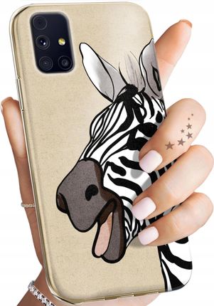 Hello Case Etui Do Samsung M31S Zebra Zeberka Paski