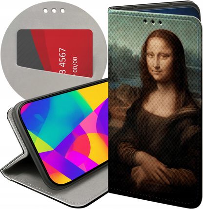 Hello Case Etui Z Klapką Do Huawei P9 Lite Mini Leonardo Da Vinci Mona Łasiczka
