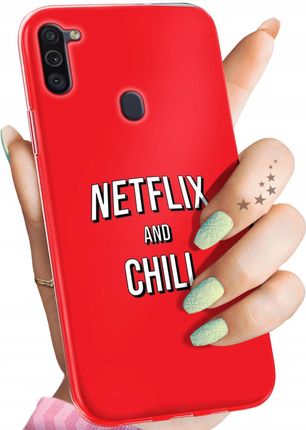 Hello Case Etui Do Samsung Galaxy M11 Netflix Seriale Filmy Kino Obudowa Case