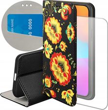 Hello Case Etui Z Klapką Do Iphone 15 Plus Folk Ludowe Folklorystyczne Futerał