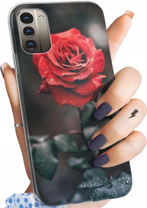 Hello Case Etui Do Nokia G11 4G G21 4G Róża Z Różą Rose