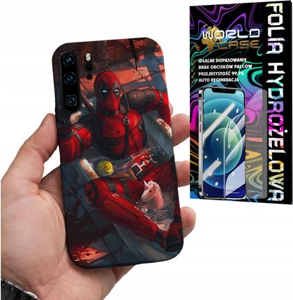 World Case Etui Do Huawei P30 Pro Deadpool Marvel Filmowe Folia