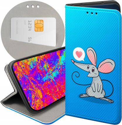 Hello Case Etui Z Klapką Do Realme 9I Oppo A96 4G Myszka Mouse Mini Futerał