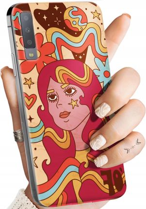 Hello Case Etui Do Samsung Galaxy A7 2018 Hippie Peace Hippisi