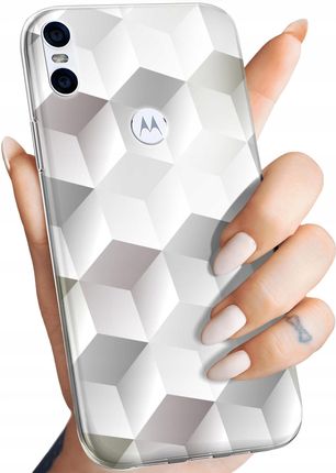 Hello Case Etui Do Motorola One 3D Geometryczne Iluzja