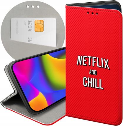 Hello Case Etui Z Klapką Do Samsung Galaxy M11 Netflix Seriale Filmy Kino Case