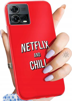Hello Case Etui Do Motorola Moto S30 Pro 5G Edge 30 Fusion Netflix Seriale