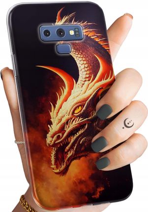 Hello Case Etui Do Samsung Galaxy Note 9 Smoki Dragon Taniec Smoków Obudowa Case
