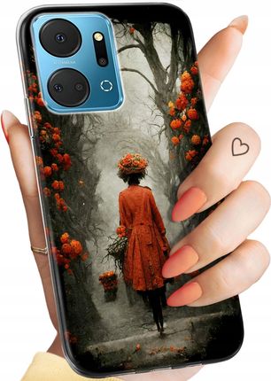 Hello Case Etui Do Huawei Honor X7A Jesień Liście Autumn