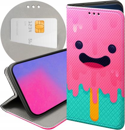 Hello Case Etui Z Klapką Do Huawei Honor X7A Candy Cukierki Słodycze Słodkie
