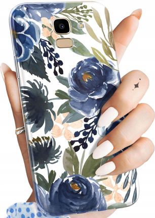 Hello Case Etui Do Samsung Galaxy J6 2018 Kwiaty Kwieciste Flower Obudowa Case