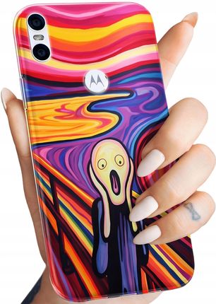 Hello Case Etui Do Motorola One Krzyk Munch Edvard Scream