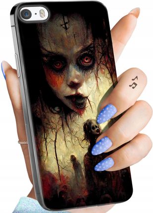 Hello Case Etui Do Iphone 5 5S Se Halloween Zombie Dynie Czaszki Czarownice