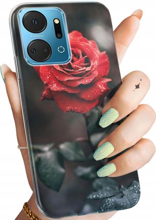 Hello Case Etui Do Huawei Honor X7A Róża Z Różą Rose
