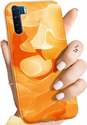 Hello Case Etui Do Oppo A91 Pomarańczowe Pomarańcze Orange