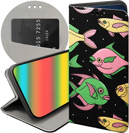 Hello Case Etui Z Klapką Do Motorola Moto G6 Play Ryby Rybki Fish Futerał Case