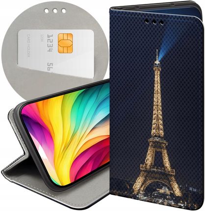 Hello Case Etui Z Klapką Do Samsung Galaxy J7 2016 Paryż Francja Eiffel Futerał
