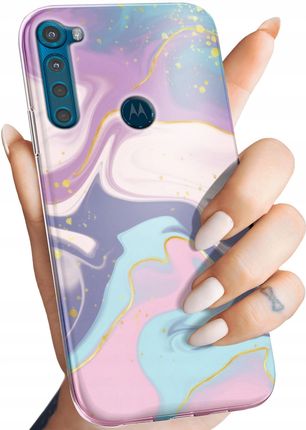 Hello Case Etui Do Motorola One Fusion Plus Pastele Ilustracja Obudowa
