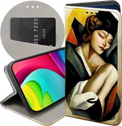 Hello Case Etui Z Klapką Do Huawei Honor X50 5G Art Deco Łempicka Tamara Barbier