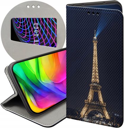 Hello Case Etui Z Klapką Do Motorola Moto G6 Play Paryż Francja Eiffel Futerał