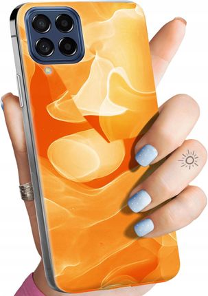 Hello Case Etui Do Samsung Galaxy M53 5G Pomarańczowe Pomarańcze Orange Obudowa