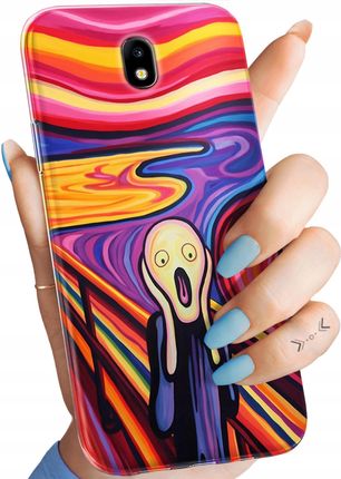Hello Case Etui Do Samsung Galaxy J7 2017 Krzyk Munch Edvard Scream Obudowa Case