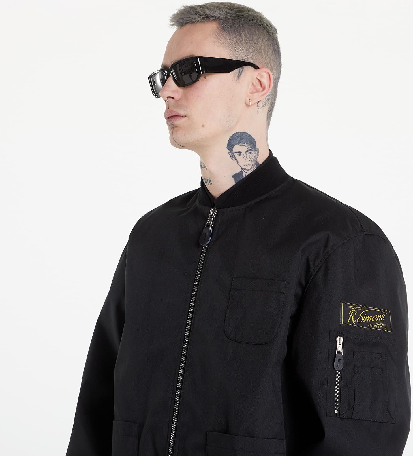 RAF SIMONS School Uniform Bomber Echodomer Black - Ceny i opinie 