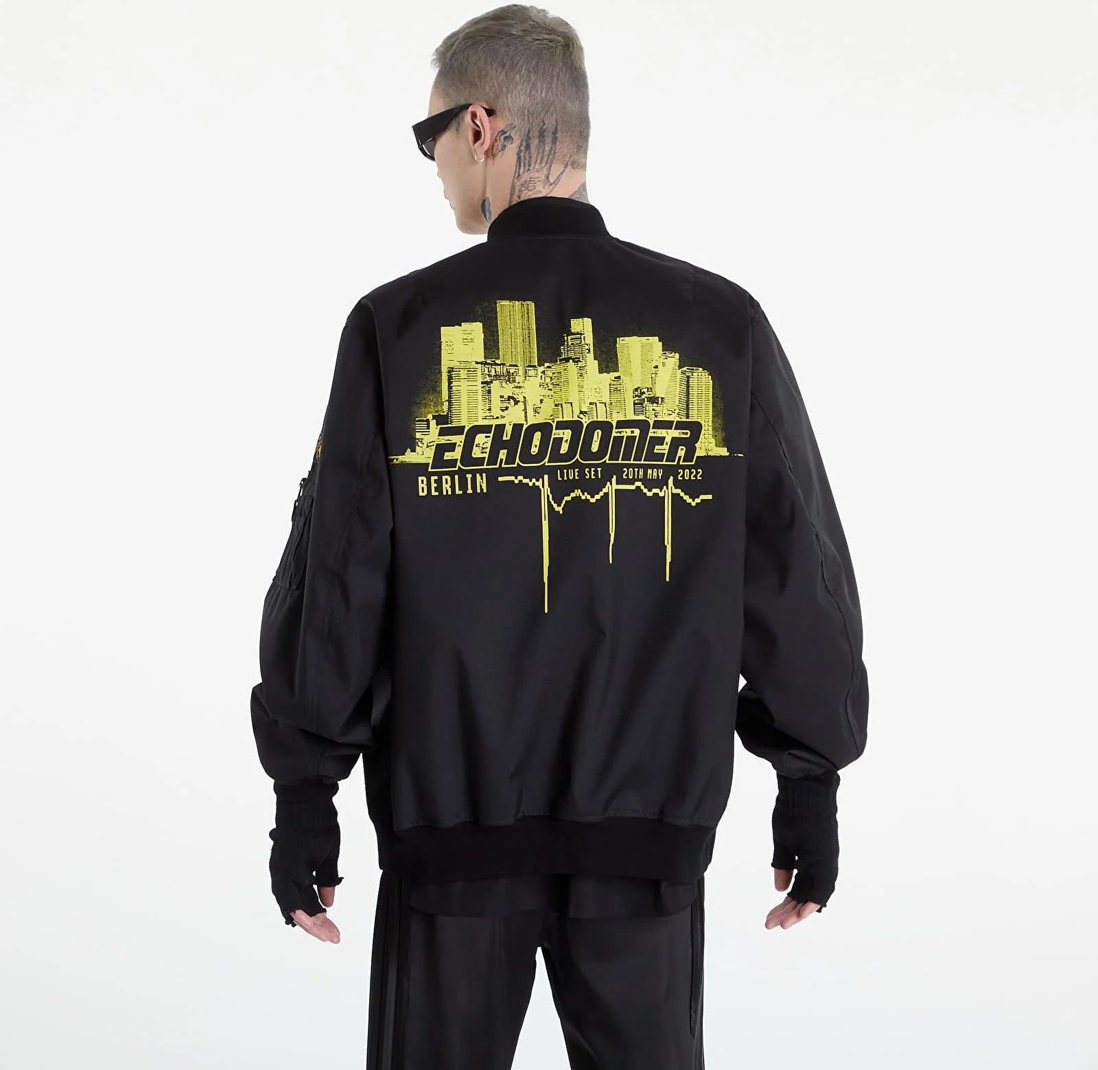 RAF SIMONS School Uniform Bomber Echodomer Black - Ceny i opinie 