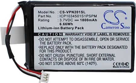 Cameron Sino Vdo Dayton Ms2010Aus / Icp1034501S1Pspm 1800Mah 6.66Wh Li-Ion 3.7V (CSVPN201SL)