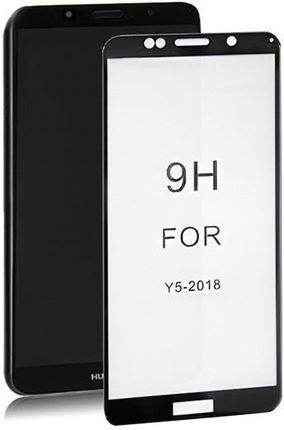 Qoltec Szkło Hartowane Premium Do Huawei Y5 2018 Czarne