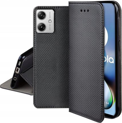 Case Etui Do Motorola Moto G54 5G G54 5G Power Edition Smart Magnet Szkło