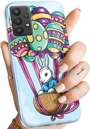Hello Case Etui Do Samsung Galaxy A32 5G Wielkanoc Jajko Królik Koszyk Obudowa