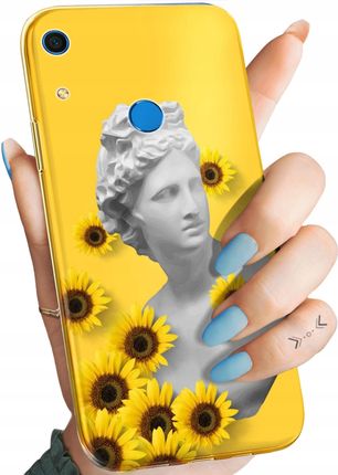 Hello Case Etui Do Huawei Y6S Y6 Prime 2019 Honor 8A Żółte Słoneczne Yellow