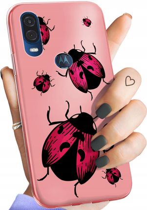 Hello Case Etui Do Motorola One Vision P40 Biedronka Z Biedronką Ladybug Case