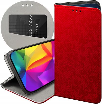 Hello Case Etui Z Klapką Do Iphone 11 Pro Max Czerwone Serca Róże Futerał Case