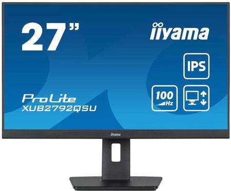 Monitor iiyama ProLite 27" 2560x1440 WQHD IPS XUB2792QSU-B6