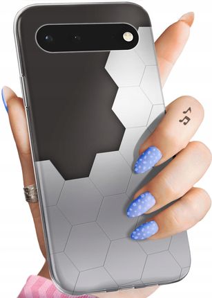 Hello Case Etui Do Google Pixel 6 Pro Szare Metallic Grey Obudowa Pokrowiec Case