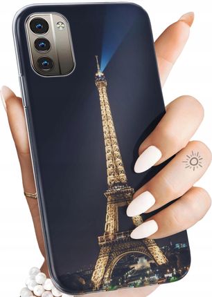 Hello Case Etui Do Nokia G11 4G G21 4G Paryż Francja Eiffel Obudowa Pokrowiec