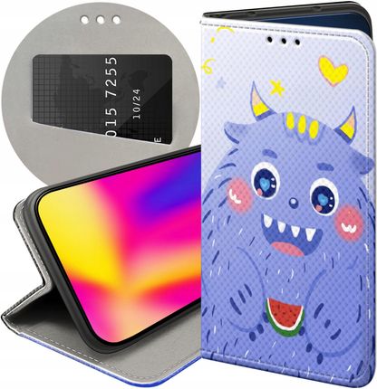 Hello Case Etui Z Klapką Do Iphone 11 Pro Max Potwory Potwór Monster Futerał