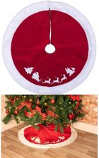 Zdjęcie Christmas Gifts Dywanik Pod Choinkę 100 Cm Czerwono Biały - Legnica