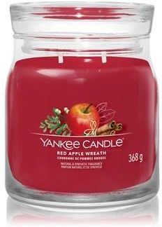 Yankee Candle Red Apple Wreath Signature Jar Świeca Zapachowa 368 G