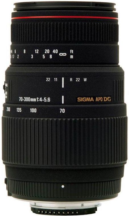 Sigma 70-300mm f/4-5.6 APO DG MACRO Objektivbewertungen, Spezifikationen, Zubehör