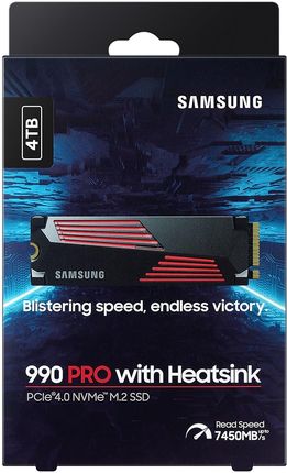 Dysk SSD Samsung 990 PRO Heatsink 4TB (MZ-V9P4T0GW) - Opinie