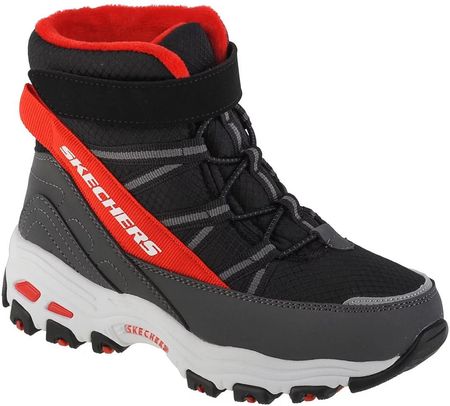 buty trekkingowe dla chłopca Skechers D Lites 660092L-BKRD